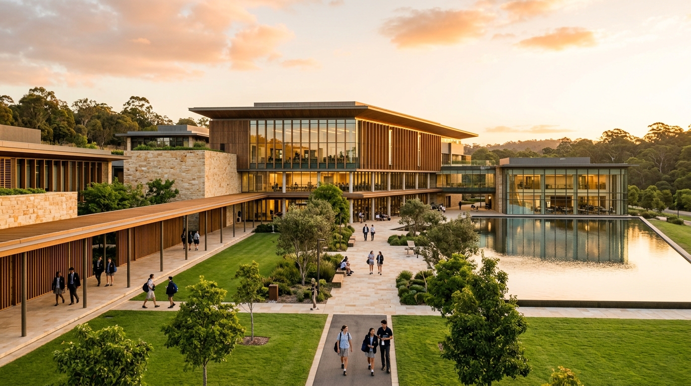 Floreat Wings Contemporary International School Campus Architecture